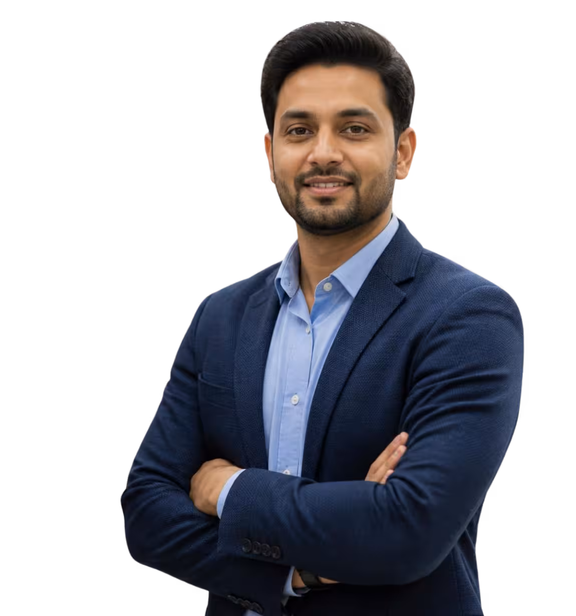 FMCG industry professional at a production line