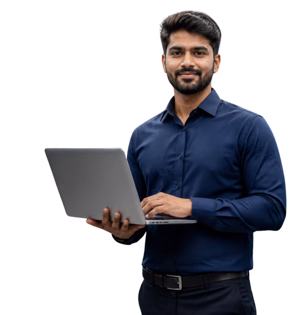 Information technology professional at work