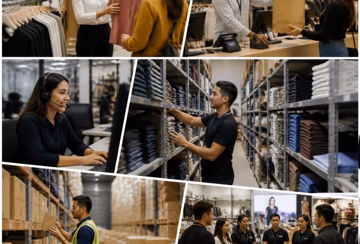 Retail store and warehouse operations