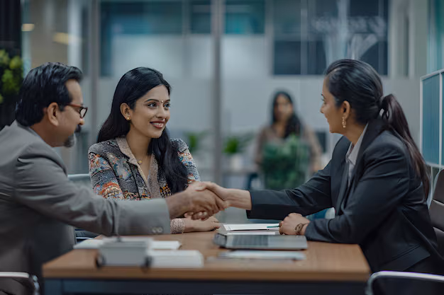 Indian recruitment meeting for middle level hiring
